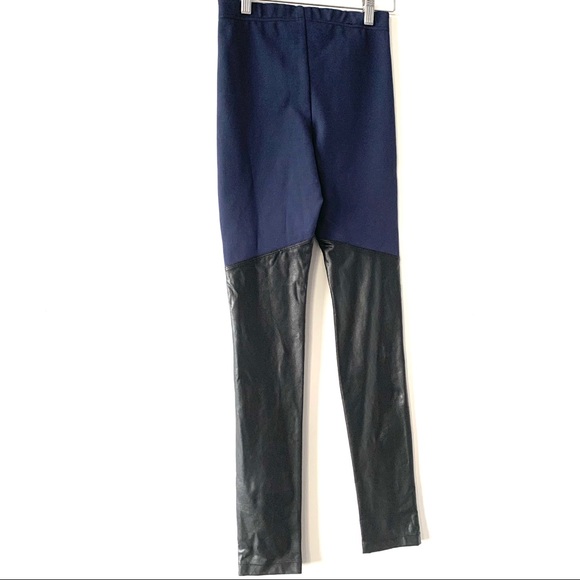 NWT BCBG HAWKINS FAUX LEATHER LEGGINGS - Picture 8 of 16